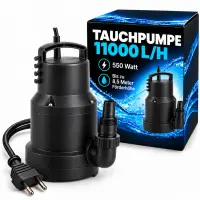Tauchpumpe 11000 Liter/Stunde – Wasserpumpe Grow