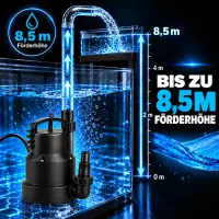Tauchpumpe 11000 Liter/Stunde – Wasserpumpe Grow