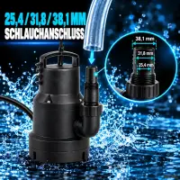 Tauchpumpe 11000 Liter/Stunde – Wasserpumpe Grow