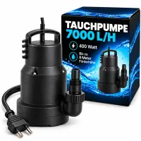 Tauchpumpe 7000 Liter/Stunde – Wasserpumpe Grow
