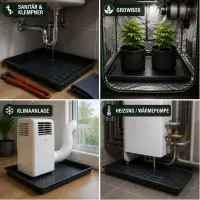 Plant Tray Flex Tray 47.2 x 47.2 x 4.7 inches – Flexible Seedling Tray