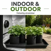 Plant Tray Flex Tray 150 x 150 x 12 cm – Flexible Seedling Tray