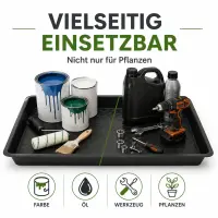 Plant Tray Flex Tray 150 x 150 x 12 cm – Flexible Seedling Tray