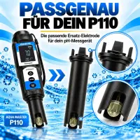 Aqua Master Ersatz pH-Elektrode P110 – Ersatz pH-Sonde
