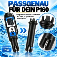 Aqua Master Ersatz EC-pH-Elektrode P160 – Ersatzelektrode für Kombimessgerät