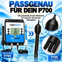 Aqua Master Ersatz EC-pH-Elektrode P700 – Ersatzelektrode für Kombimessgerät
