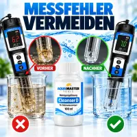 Aqua Master EC-pH-Elektroden Reinigungslösung 100 ml...