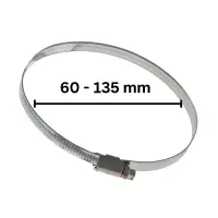 Hose Clamp 60-135 mm - Exhaust Hose Fastening