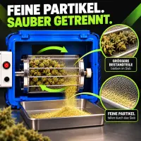 Electric Pollen Machine – 150g Capacity, 150µm Screen, Adjustable