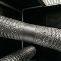 Connection Flange 450 mm Metal - Ventilation System Connector