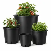 Round Flower Pot 40 Liters – Ø 42 cm x H 32...