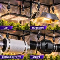 Grow Light Suspension 60 Kg Load Capacity – Sturdy...
