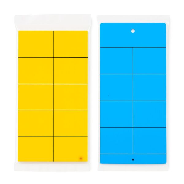Blautafel & Gelbtafel Schädlinge Thripse 10x25 cm je 10 Stück – Insektenfallen Pflanzen