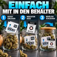 Integra Boost 55% Feuchtigkeit 8 Gramm – Feuchtigkeitsregulierung