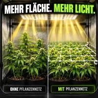 Pflanzen-Stütznetz 2 x 1000 Meter –...