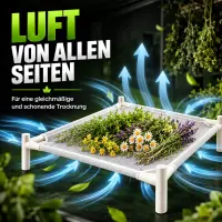 Stackable Drying Rack 100x100 cm – Plant Drying Stand