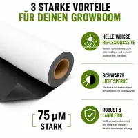 Black and White Film 10 Meter Roll x 2 Meter Wide – Reflective Film