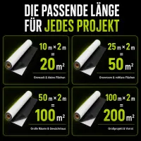 Black and White Film 10 Meter Roll x 2 Meter Wide – Reflective Film