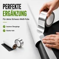 Black and White Film 10 Meter Roll x 2 Meter Wide – Reflective Film