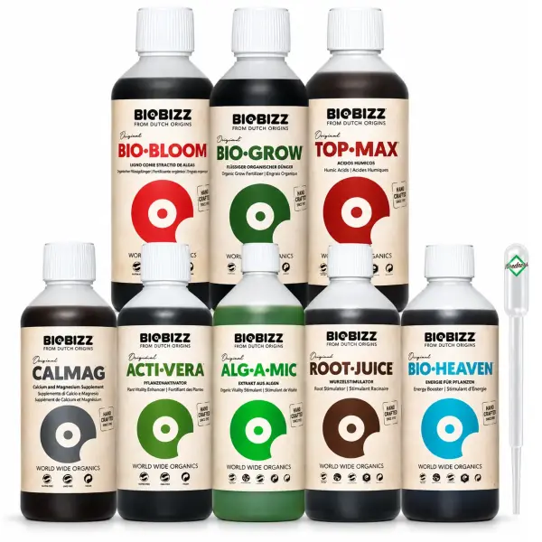BioBizz 8-Teiliges Dünger Set All-Star XL – Bio Grow Dünger