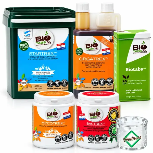 BioTabs 5-Piece Organic Grow Fertilizer Set XL