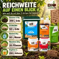 BioTabs 5-Piece Organic Grow Fertilizer Set XL
