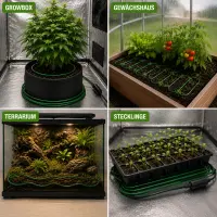 Airontek Greenhouse Heating Cable 30 Watts 4 Meters...