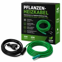 Airontek Greenhouse Heating Cable 60 Watts 10 Meters...