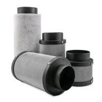 Airontek Aktivkohlefilter 240 m³/h 100 mm 20 cm