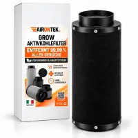 Airontek Activated Carbon Filter 425 m³/h 125 mm...