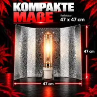 Grow Lampen Set Wuchs Basic 250 Watt – MH Pflanzenlampe