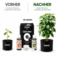 BioBizz Light Mix Erde-Set – Bio Anzuchterde