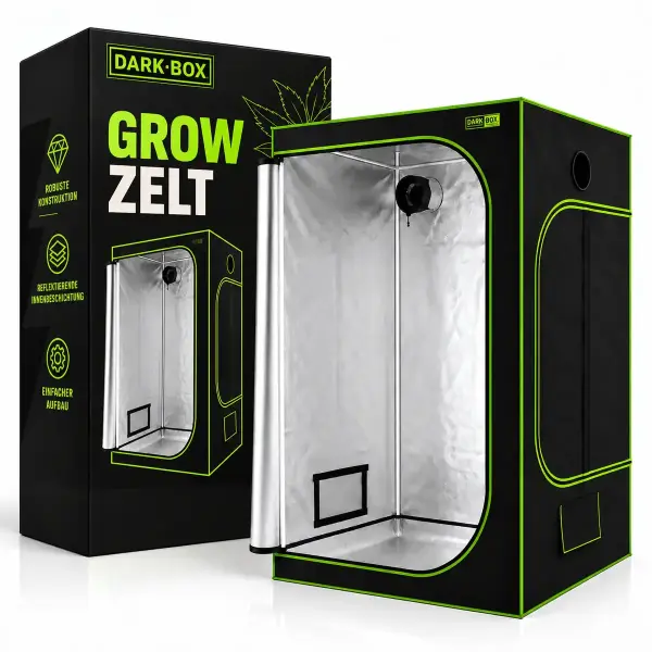 Dark Box Grow Tent 100x100x220 cm - Indoor Grow Box