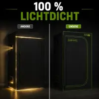 Dark Box Grow Zelt 200x200x220 cm XL - Indoor Growbox