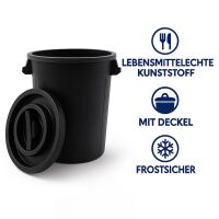 Round Water Tank with Lid 120 Liters – Water Storage for Growing