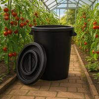 Round Water Tank with Lid 120 Liters – Water Storage for Growing