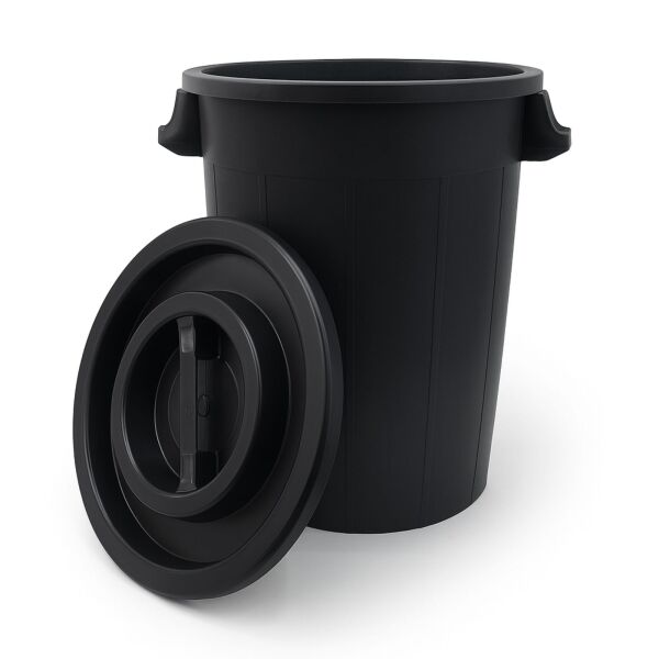 Round Water Tank with Lid 75 Liters – Water Storage for Growing