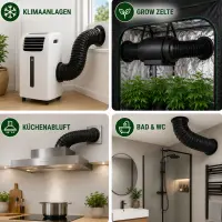 Combiflex Duct 500 mm 1 Meter – Insulated Ventilation Hose