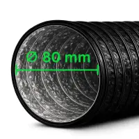 Combiflex Duct 80 mm 1 Meter – Insulated...