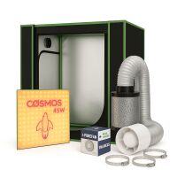 Mini Grow Box Set with LED Grow Light + Ventilation Kit...