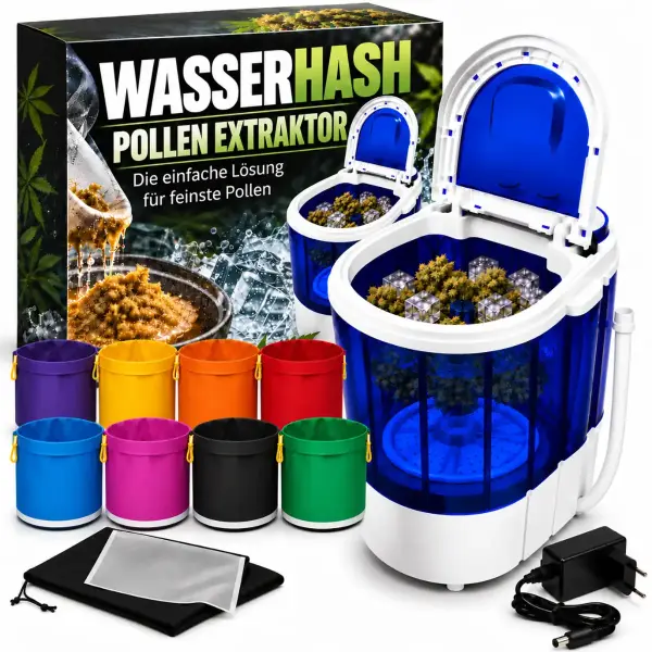 Washing Machine Ice-o-lator 20 Liter – 8er Set Extraktionsbeutel