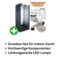 Grow Box Komplett Set LED Basic 65 Watt