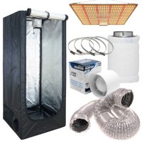 Grow Box Komplett Set LED Basic 120 Watt