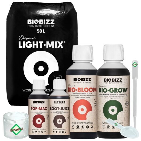 BioBizz Light Mix Soil Set Medium – Organic Seedling Soil