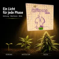 Cosmos 150 Watt LED Pflanzenlampe – Vollspektrum...