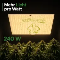 Cosmos 240 Watt LED Grow Light – Full Spectrum Plant Lamp