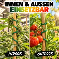 Pflanzendraht Grün 5 mm x 5 Meter – Pflanzen Biegedraht