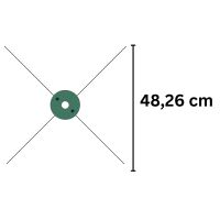 Erntemaschine Ersatzdraht 50 cm für Trimmer