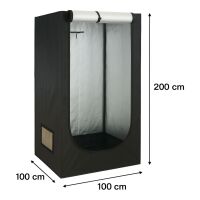 Grow Box Complete Set LED Basic 300 Watt – Beginner Kit for Plant Cultivation