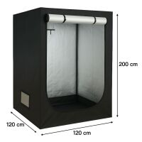 Grow Box Komplettset LED Basic 720 Watt – Einsteiger-Set für Pflanzenzucht